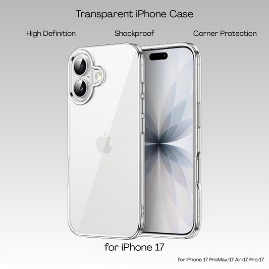 Transparent Clear MagSafe Case for iPhone 17 / 17 Air / 17 Pro / 17 Pro Max