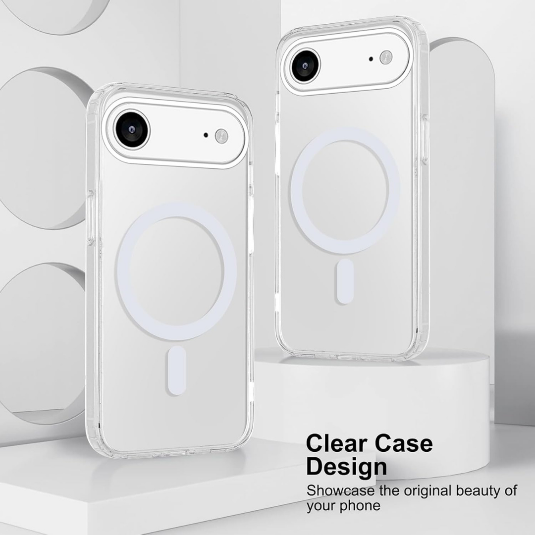 Transparent Clear MagSafe Case for iPhone 17 / 17 Air / 17 Pro / 17 Pro Max