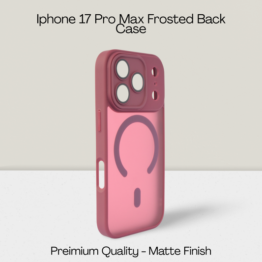 Matte Frosted MagSafe Case for iPhone 17 Pro Max