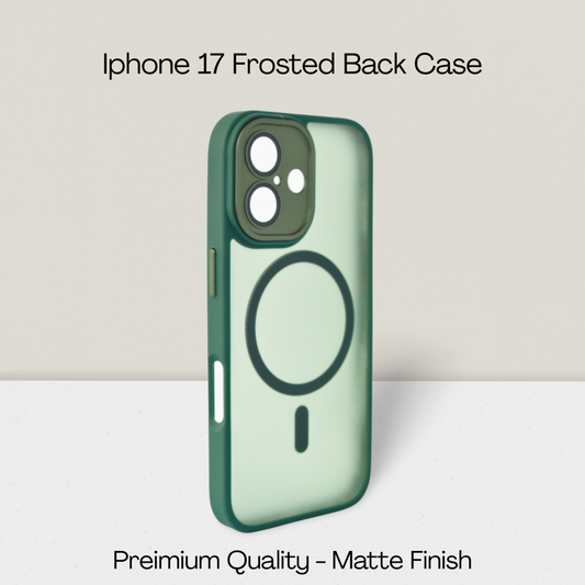 Matte Frosted MagSafe Case for iPhone 17
