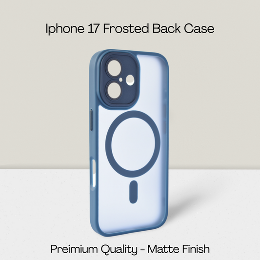 Matte Frosted MagSafe Case for iPhone 17