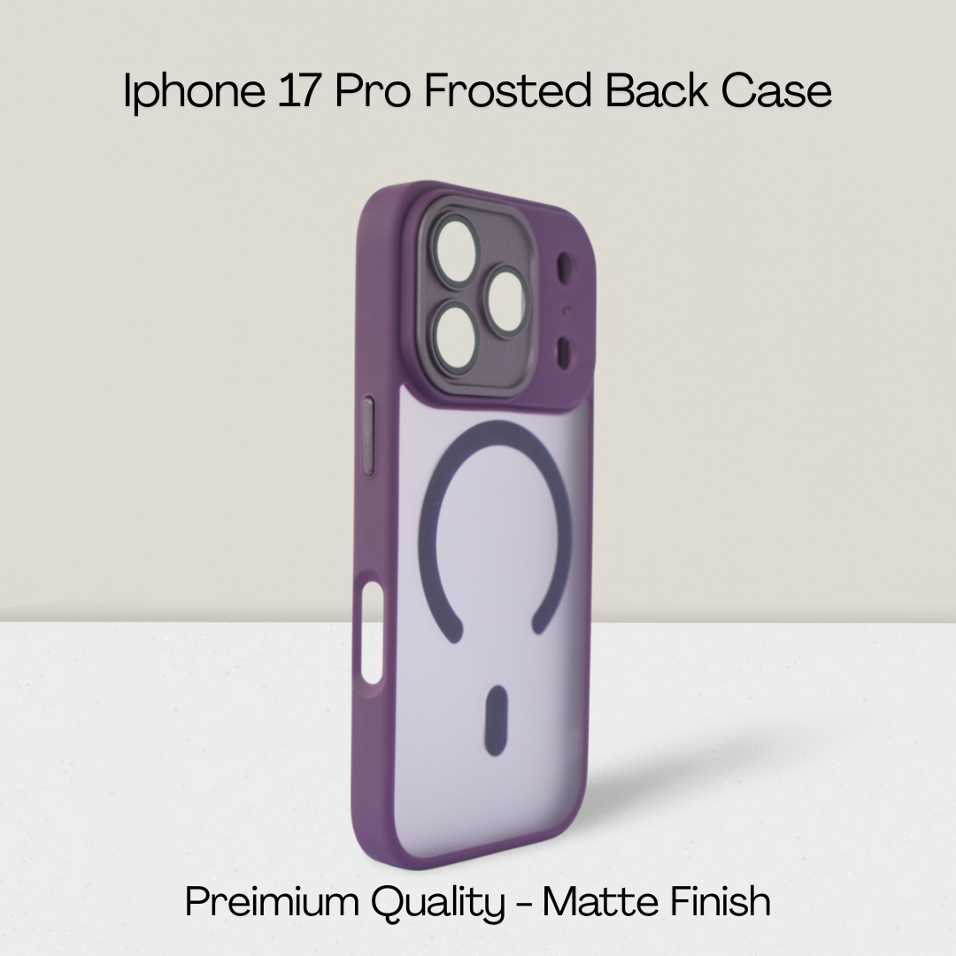 Matte Frosted MagSafe Case for iPhone 17 Pro