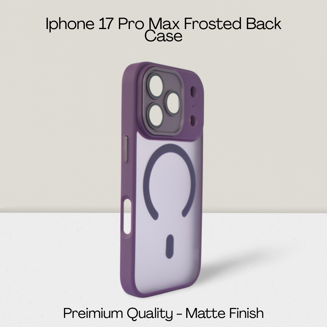 Matte Frosted MagSafe Case for iPhone 17 Pro Max