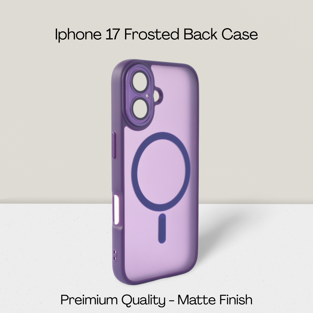 Matte Frosted MagSafe Case for iPhone 17