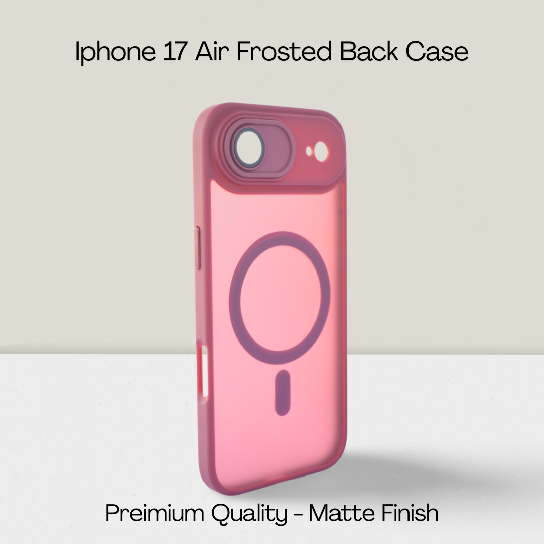 Matte Frosted MagSafe Case for iPhone 17 Air