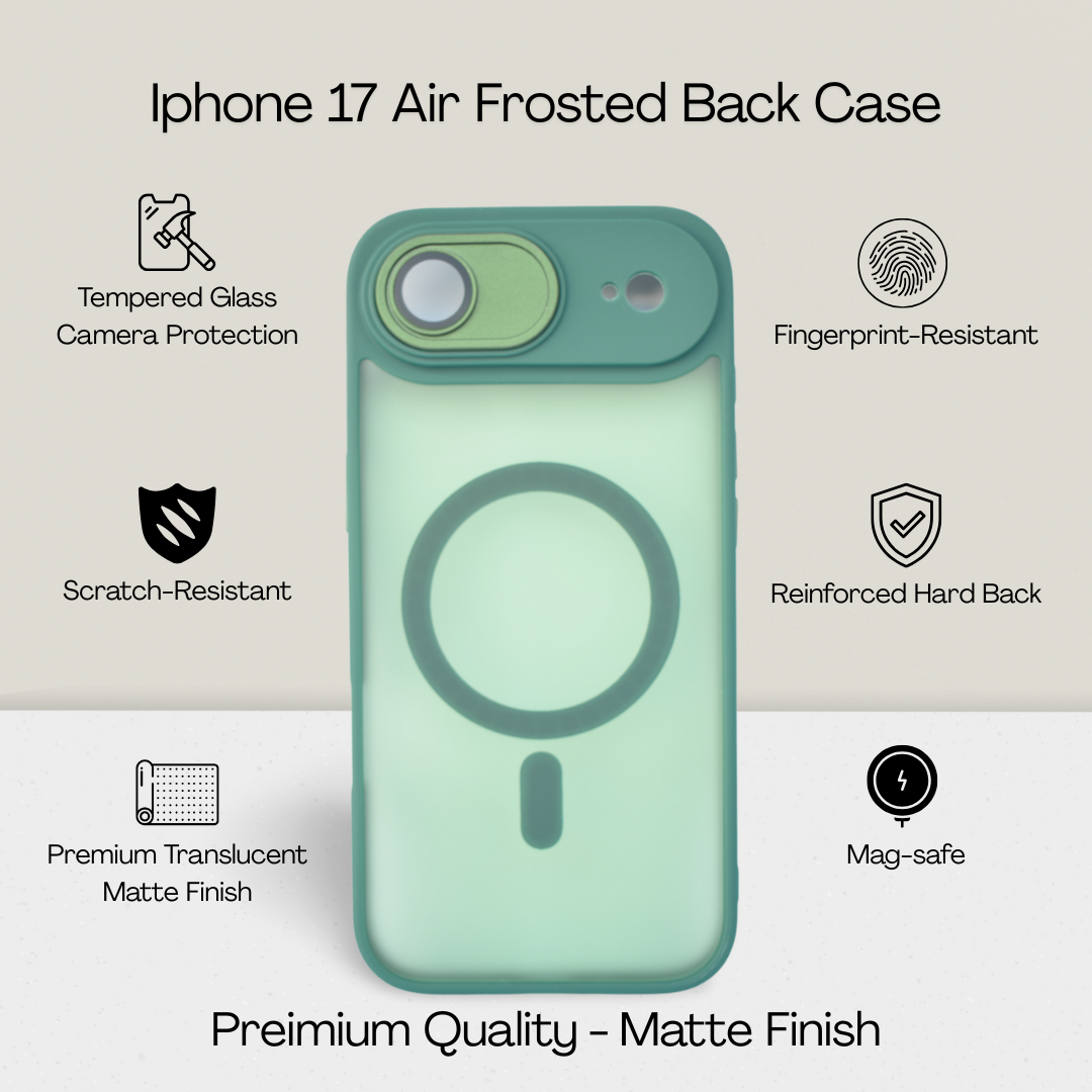 Matte Frosted MagSafe Case for iPhone 17 Air