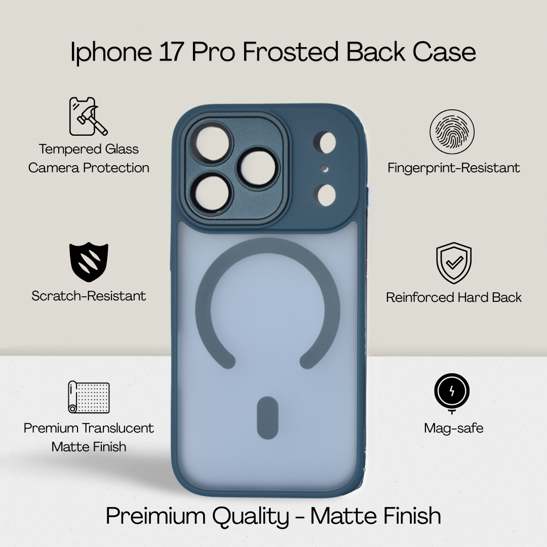Matte Frosted MagSafe Case for iPhone 17 Pro