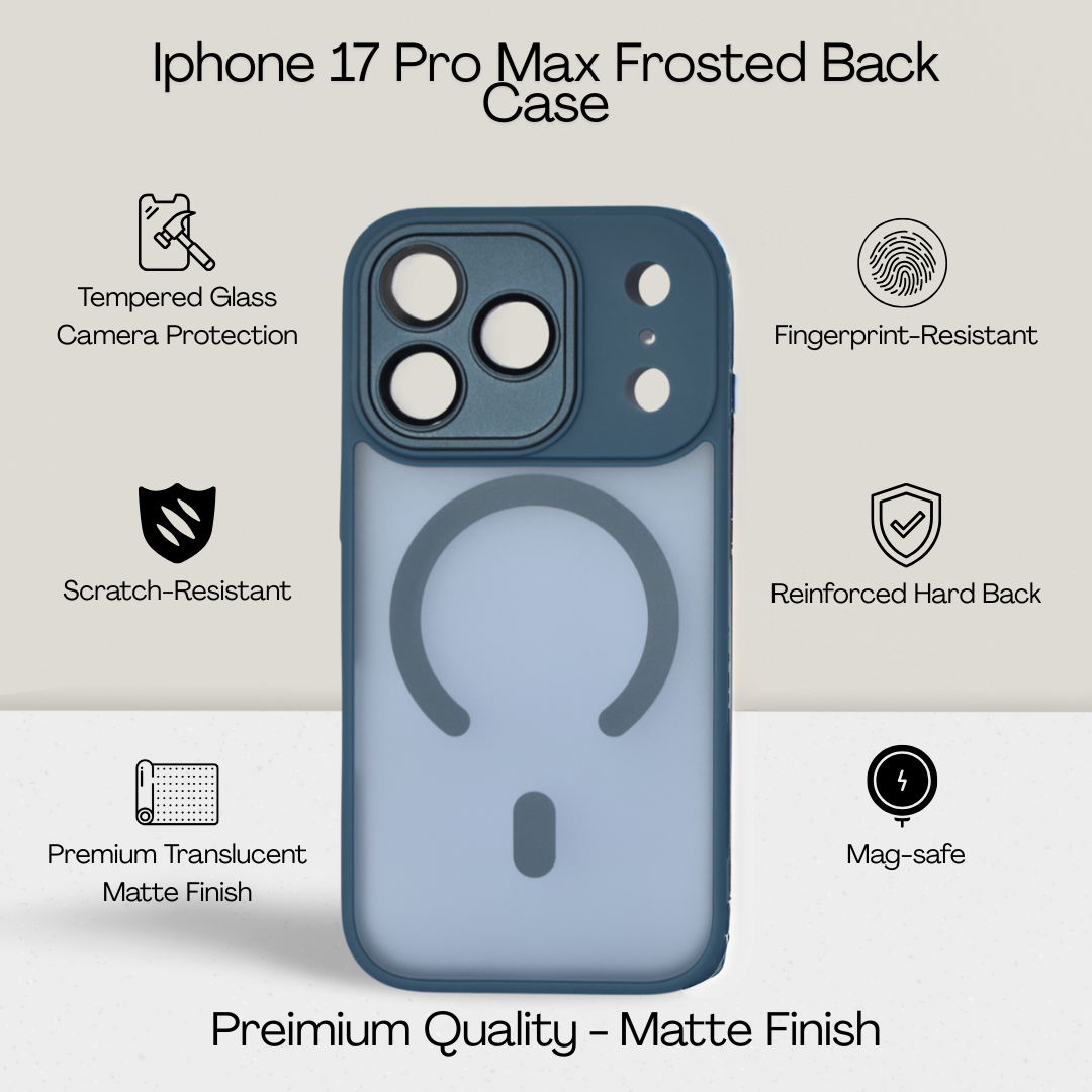 Matte Frosted MagSafe Case for iPhone 17 Pro Max
