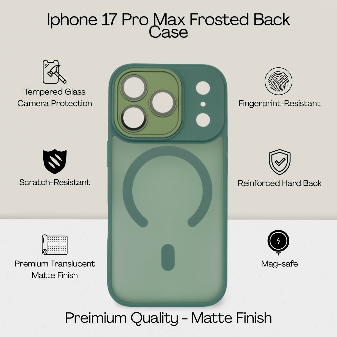 Matte Frosted MagSafe Case for iPhone 17 Pro Max
