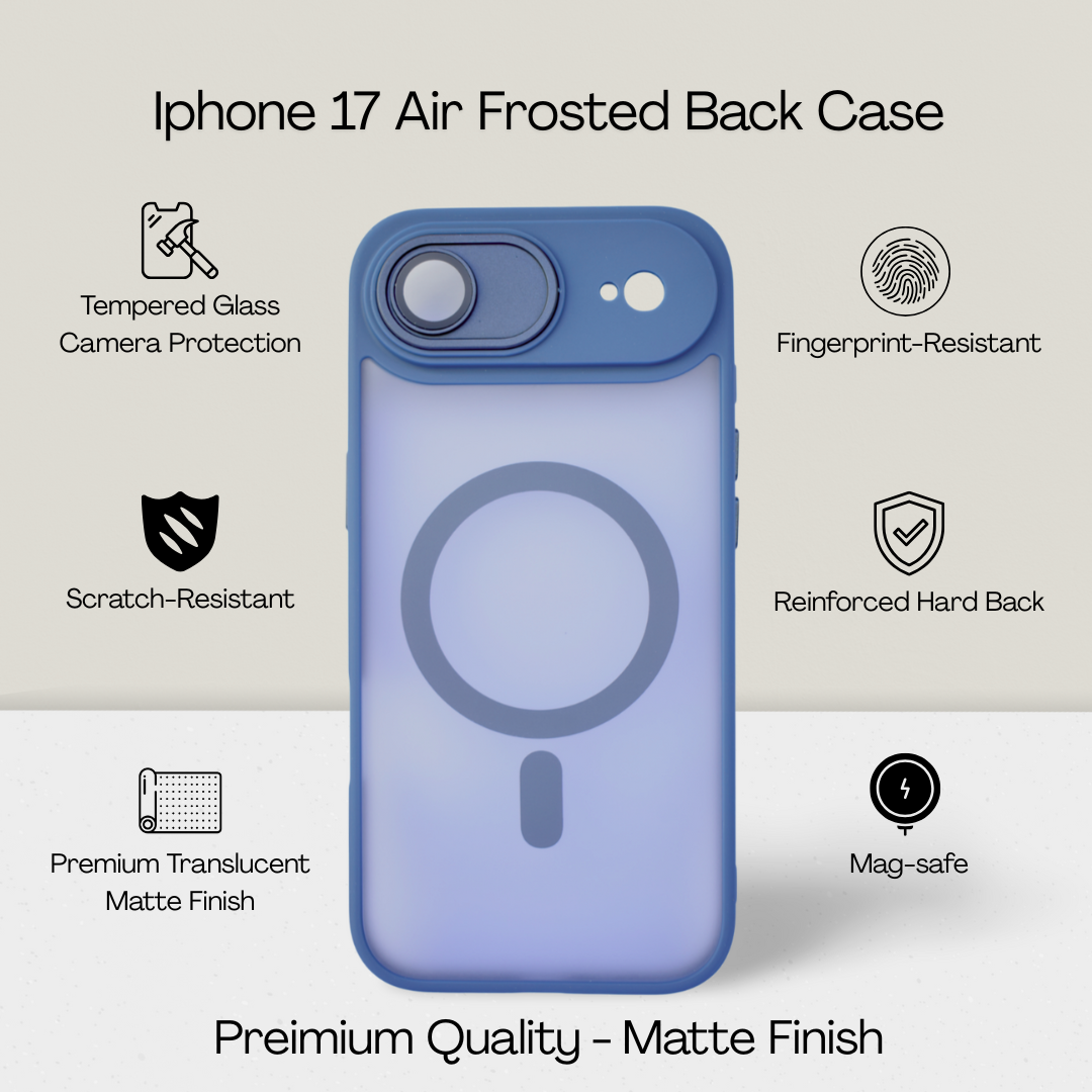Matte Frosted MagSafe Case for iPhone 17 Air