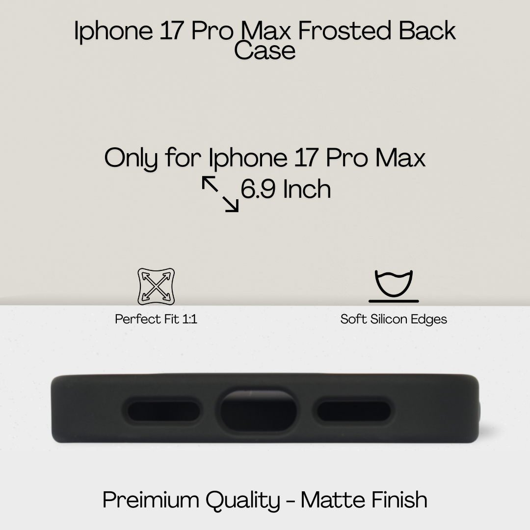 Matte Frosted MagSafe Case for iPhone 17 Pro Max