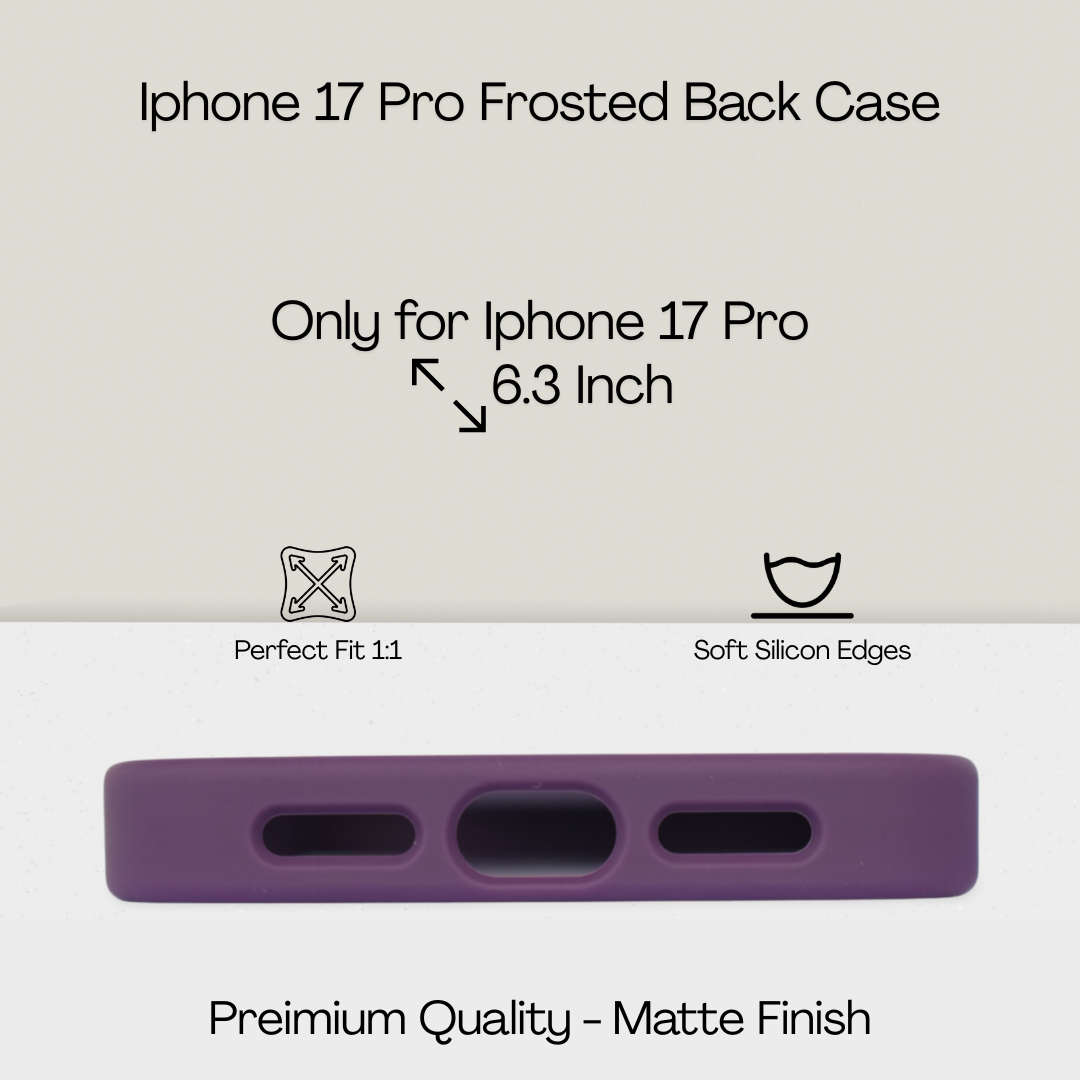 Matte Frosted MagSafe Case for iPhone 17 Pro