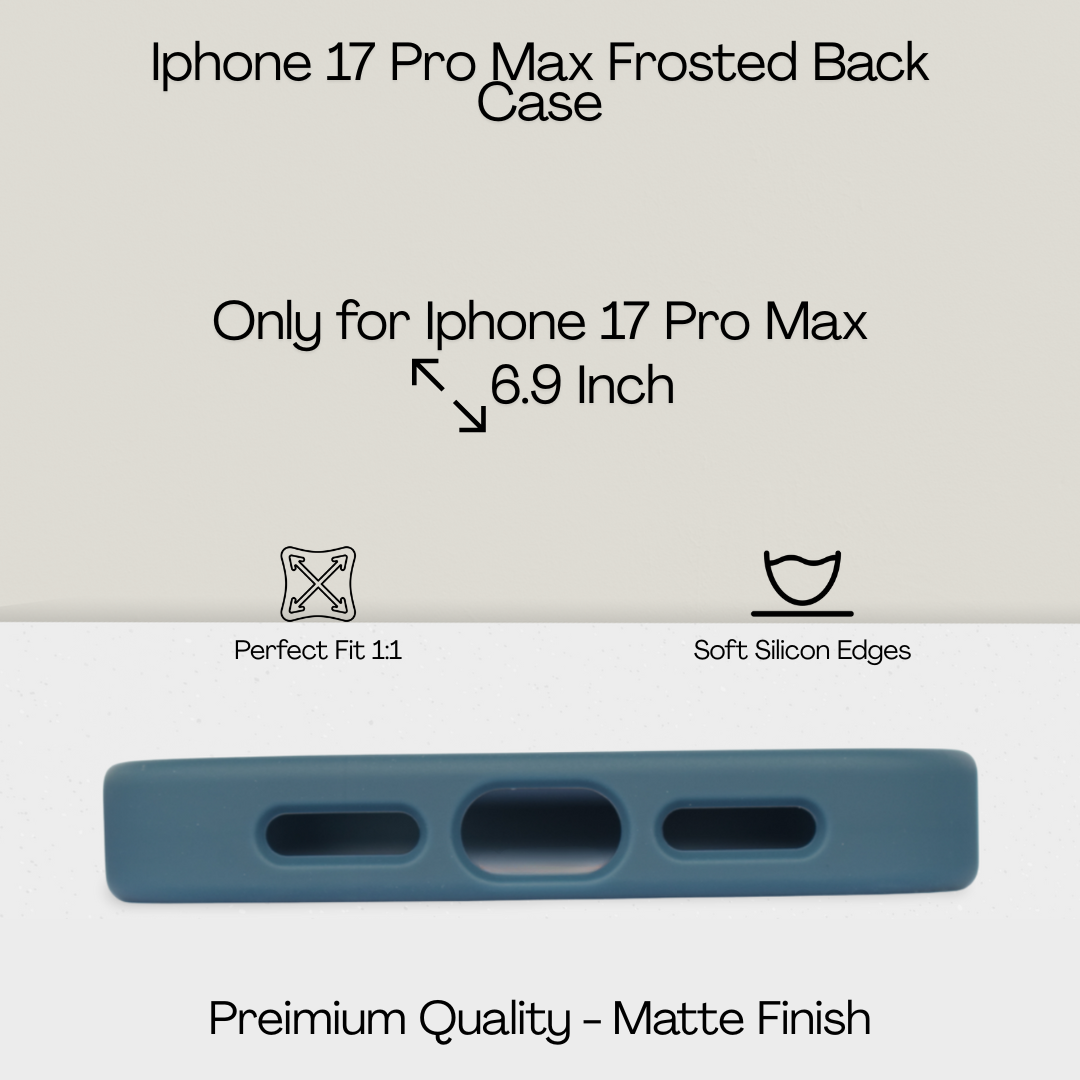 Matte Frosted MagSafe Case for iPhone 17 Pro Max