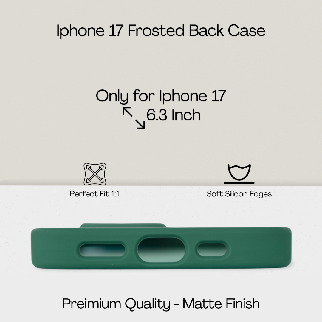 Matte Frosted MagSafe Case for iPhone 17