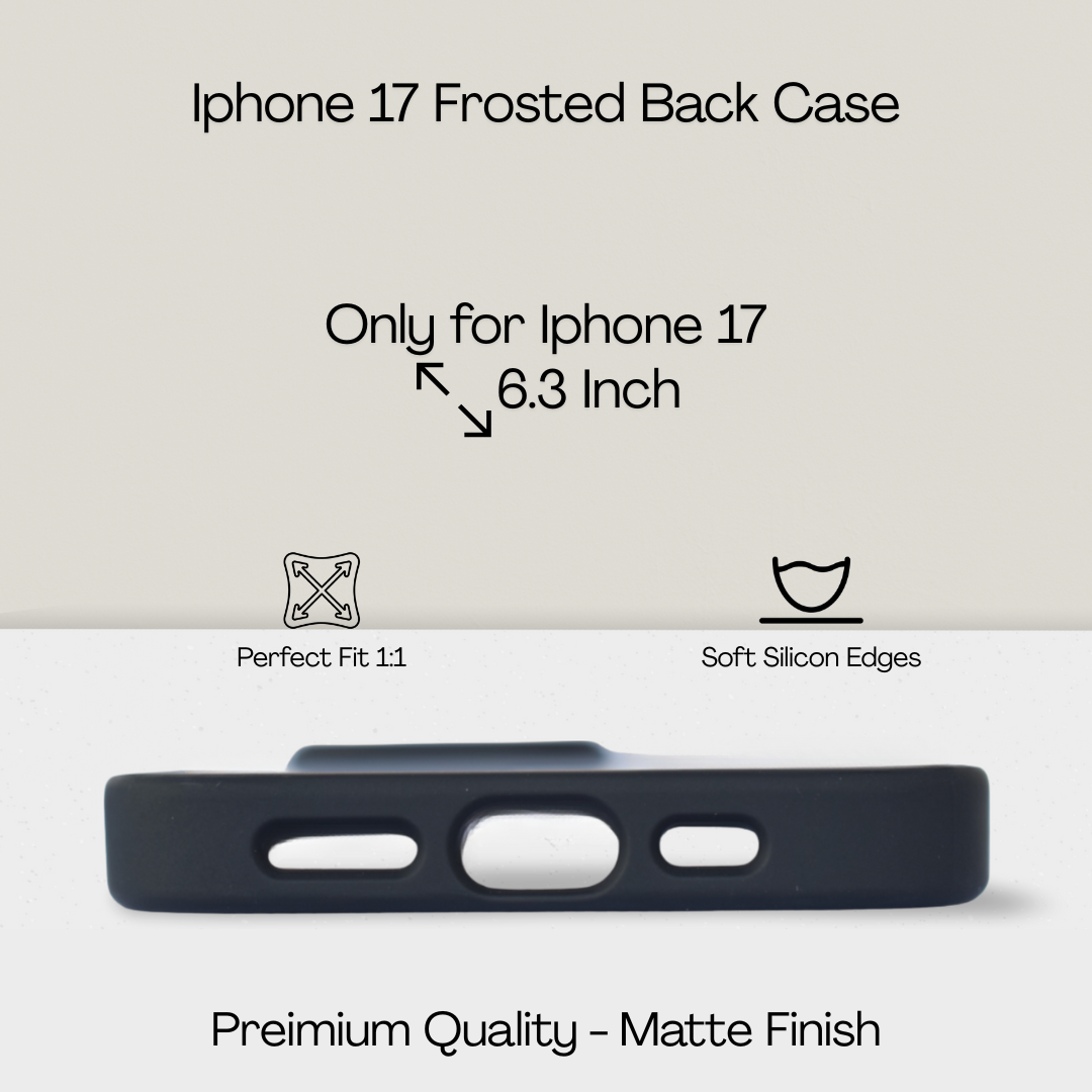 Matte Frosted MagSafe Case for iPhone 17