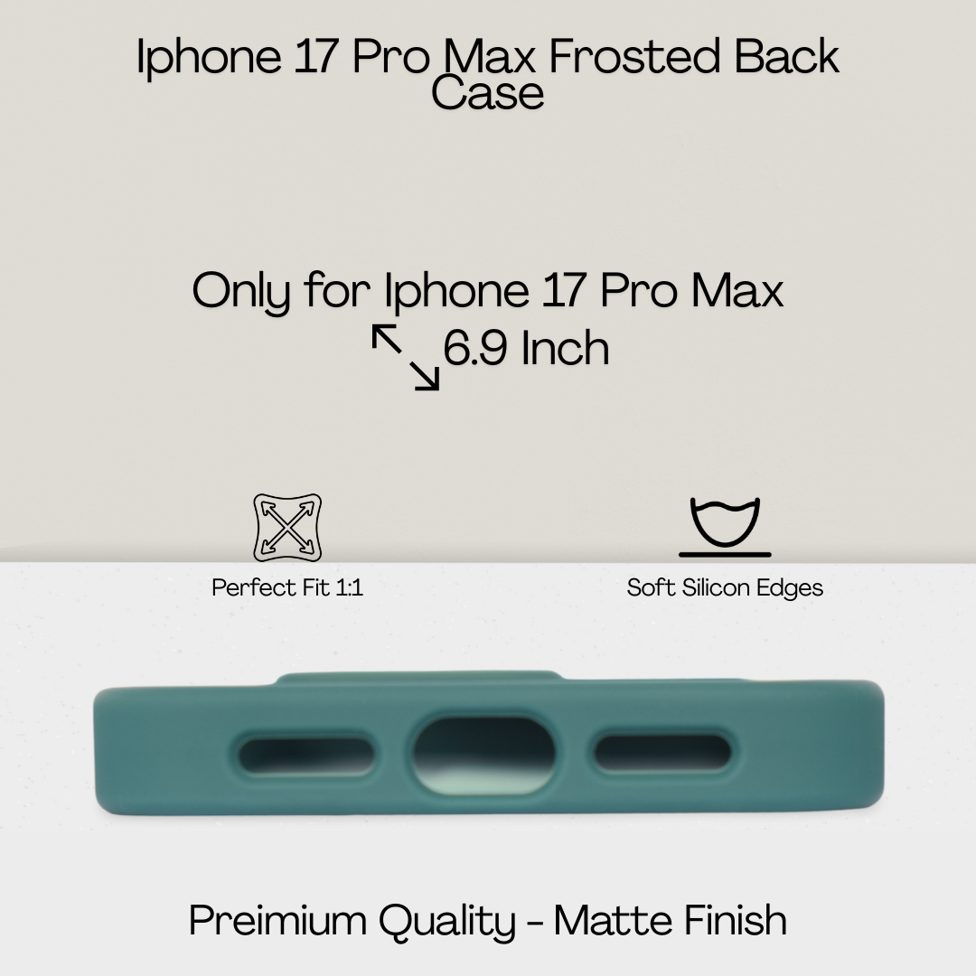 Matte Frosted MagSafe Case for iPhone 17 Pro Max
