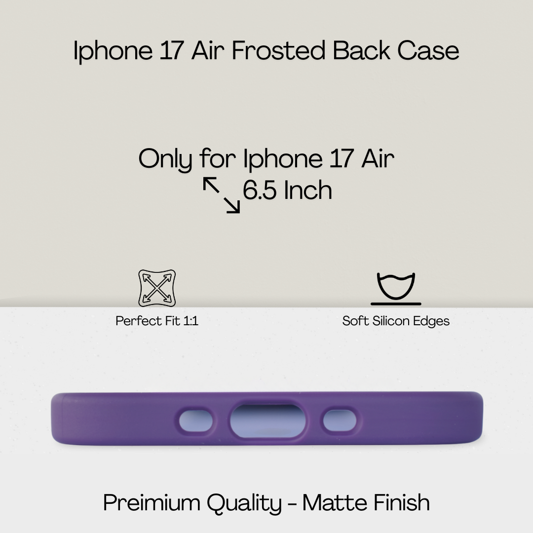 Matte Frosted MagSafe Case for iPhone 17 Air