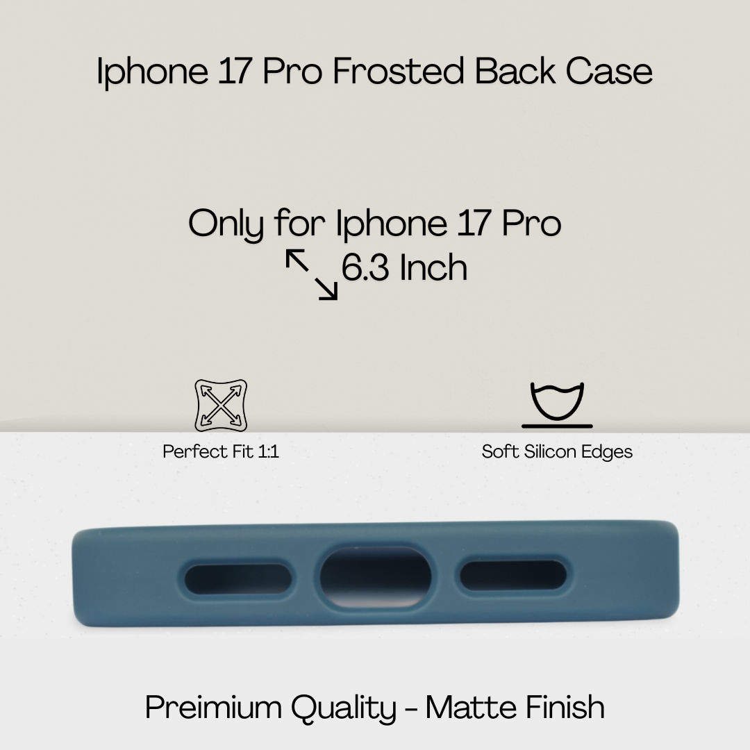 Matte Frosted MagSafe Case for iPhone 17 Pro