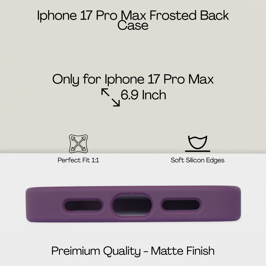 Matte Frosted MagSafe Case for iPhone 17 Pro Max