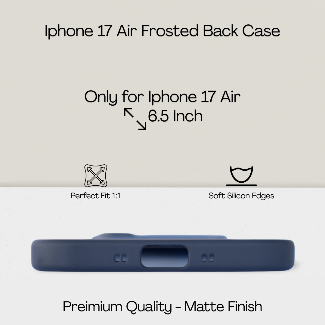 Matte Frosted MagSafe Case for iPhone 17 Air