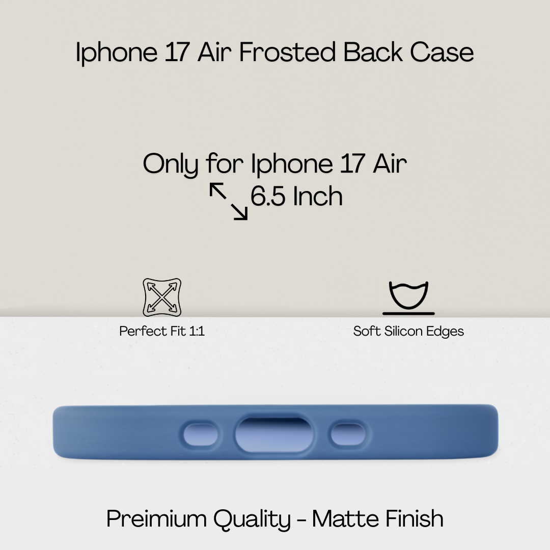 Matte Frosted MagSafe Case for iPhone 17 Air