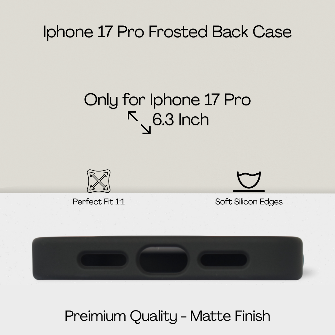 Matte Frosted MagSafe Case for iPhone 17 Pro