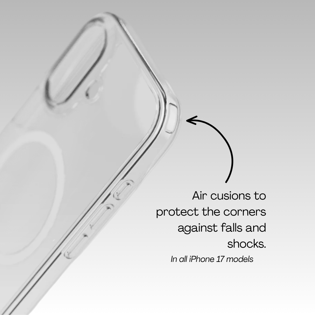Transparent Clear MagSafe Case for iPhone 17 / 17 Air / 17 Pro / 17 Pro Max