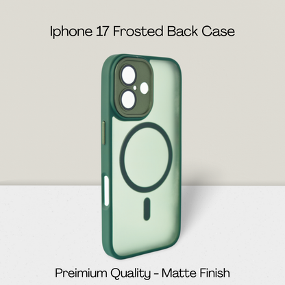 Matte Frosted MagSafe Case for iPhone 17