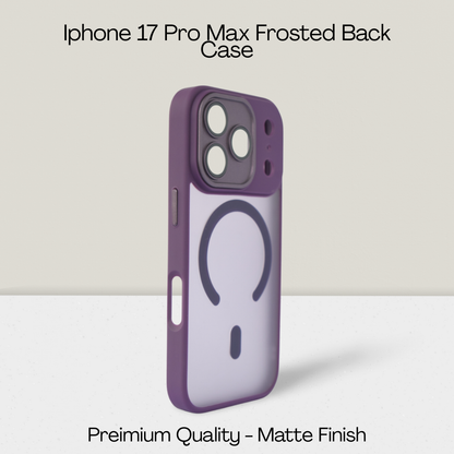 Matte Frosted MagSafe Case for iPhone 17 Pro Max