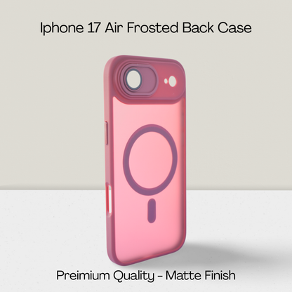 Matte Frosted MagSafe Case for iPhone 17 Air