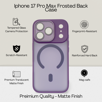 Matte Frosted MagSafe Case for iPhone 17 Pro Max