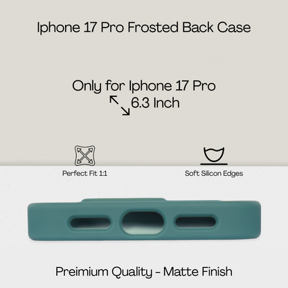 Matte Frosted MagSafe Case für iPhone 17 Pro