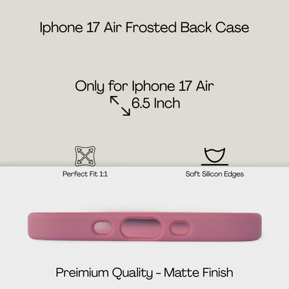 Matte Frosted MagSafe Case for iPhone 17 Air