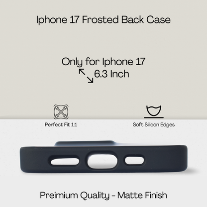 Matte Frosted MagSafe Case for iPhone 17
