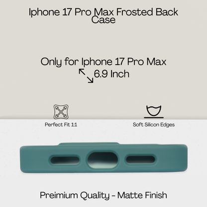 Matte Frosted MagSafe Case for iPhone 17 Pro Max