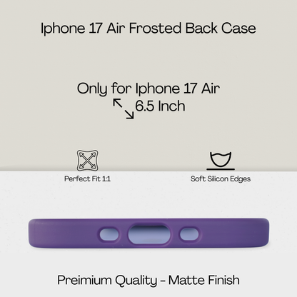 Matte Frosted MagSafe Case for iPhone 17 Air