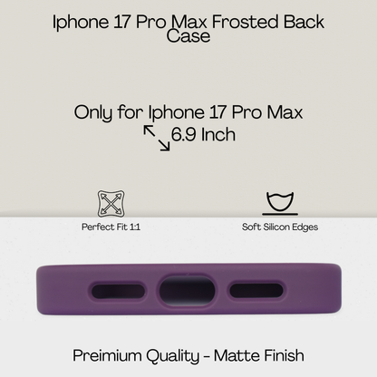 Matte Frosted MagSafe Case for iPhone 17 Pro Max