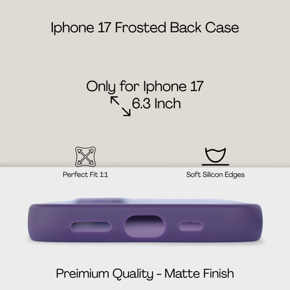 Matte Frosted MagSafe Case for iPhone 17