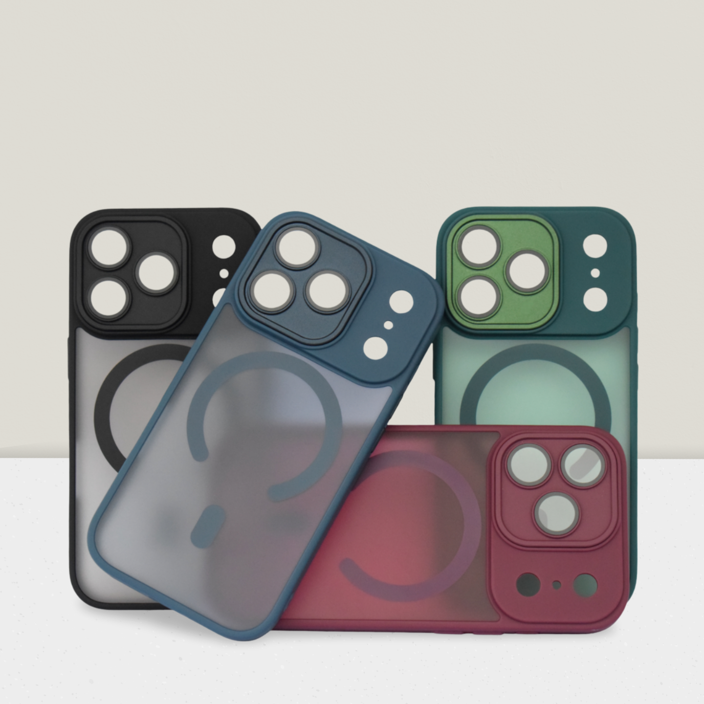 Matte Frosted MagSafe Case for iPhone 17